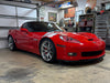 CHEVROLET コルベット C6 ワイドボディ に APEX VS-5RS F:19x10.5J ET36 / R:20x12.5J ET55 Brushed Clear を装着 2