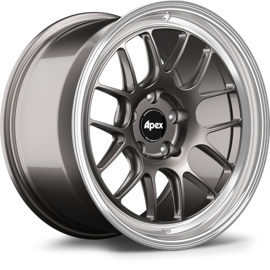 APEX ML-7RT 18x10" ET36 5x130mm | Porsche 911/Boxster/Cayman/Cayenne - マシンドリップ アンスラサイト