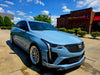 CADILLAC CT4-V ブラックウィング に APEX ML-10RT F:18x9.5J ET22 / R:18x10J ET42 Machined Lip Brushed Clear を装着 2