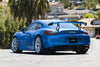 PORSCHE 981 ケイマン GT4 に APEX VS-5RS 19x9J ET50 / 19x11J ET45 ブラッシュドクリアを装着