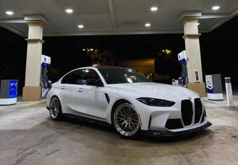 BMW M3 G80 に APEX ML-10RT F:20x10J ET8 / R:20x11J ET18 を装着