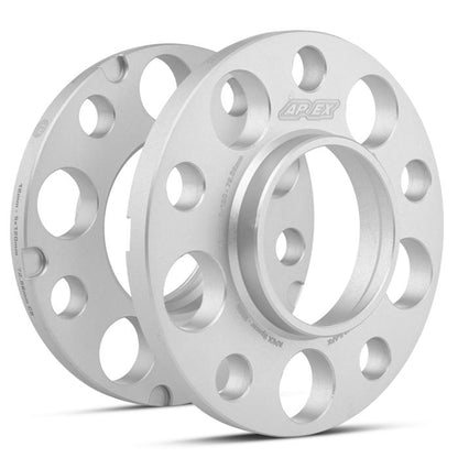 APEX：GR86/86/BRZ用ホイールスペーサー：5x100mm：3mm/5mm/12mm/15mm：シルバー/ブラック