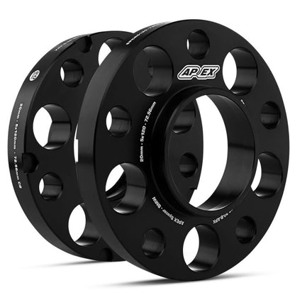 APEX：GR86/86/BRZ用ホイールスペーサー：5x100mm：3mm/5mm/12mm/15mm：シルバー/ブラック