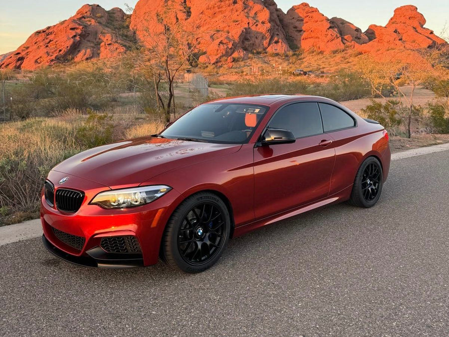 BMW 2シリーズ F22/F23 に APEX EC-7 F:18x8.5J ET35 / R:18x9.5J ET58 を装着
