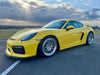 APEX ML-10RT レースシルバー 装着例 PORSCHE 981 ケイマン GT4