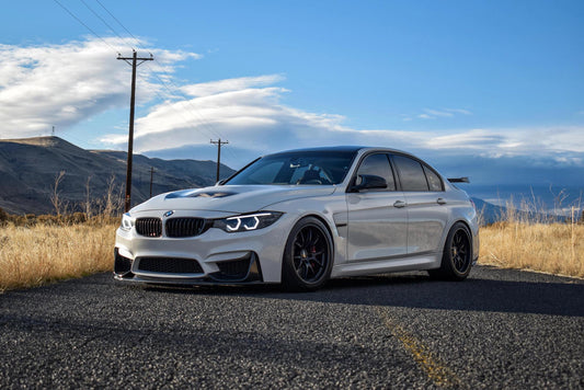BMW M3 F80 FL-5 Satin Black F:18x9.5" ET22 / R:18x10" ET25 4本セット 1