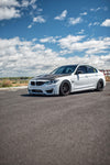 BMW M3 F80 FL-5 Satin Black F:18x9.5" ET22 / R:18x11" ET44 4本セット 38