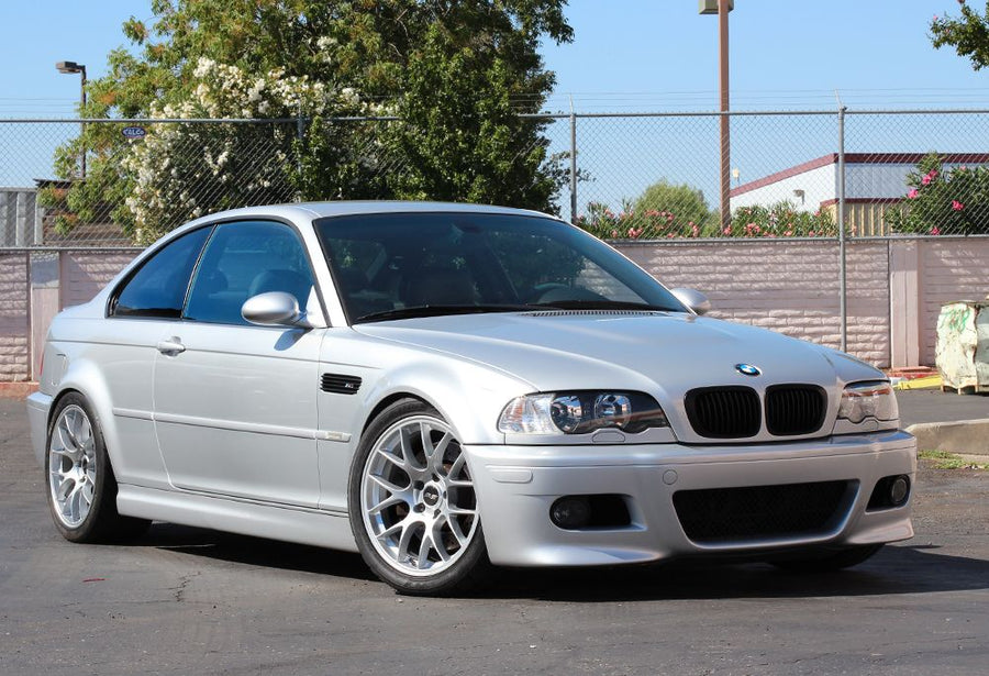 BMW M3 E46 に APEX EC-7 F:18x9J ET31 / R:18x9.5J ET35 を装着