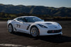CHEVROLET コルベット C7 ワイドボディ に APEX EC-7RS F:18x11J ET38 / R:18x12.5J ET52 Brushed Clear を装着