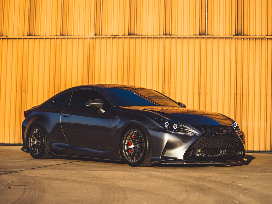 LEXUS IS-F／GS-F／RC-F に APEX EC-7 18x9.5J ET35 Anthracite を装着