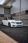 BMW M3 F80 FL-5 Satin Black F:18x9.5" ET22 / R:18x11" ET44 4本セット 39