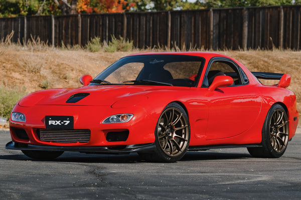 MAZDA RX-7 FD APEX SM-10RS 18インチ Satin Bronze 装着例