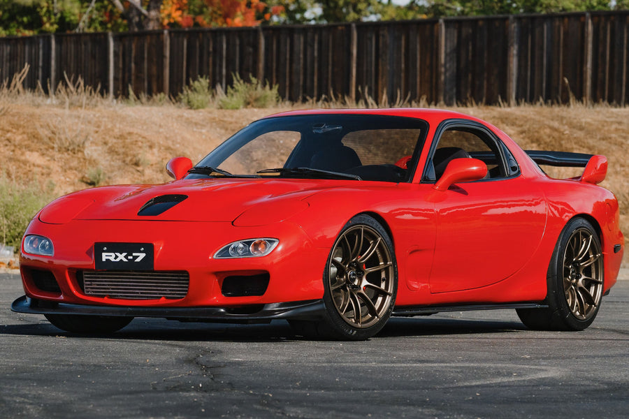 MAZDA RX-7 FD APEX SM-10RS 18インチ Satin Bronze 装着例