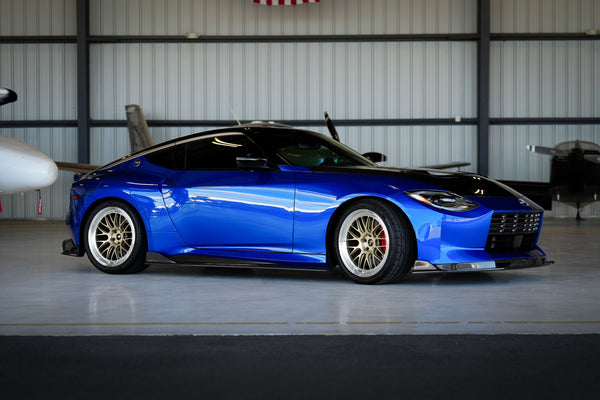 NISSAN フェアレディZ／GT-R に APEX ML-10RT F:19x9.5J ET18 / R:19x10.5J ET15 を装着