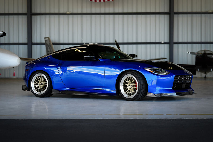 NISSAN フェアレディZ／GT-R に APEX ML-10RT F:19x9.5J ET18 / R:19x10.5J ET15 を装着