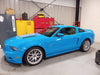 FORD マスタング S197 に APEX EC-7 19x10J ET40 Race Silver を装着 2
