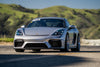 APEX VS-5RS ブラッシュドクリア 装着例 PORSCHE 718 ケイマン GT4 リアビュー