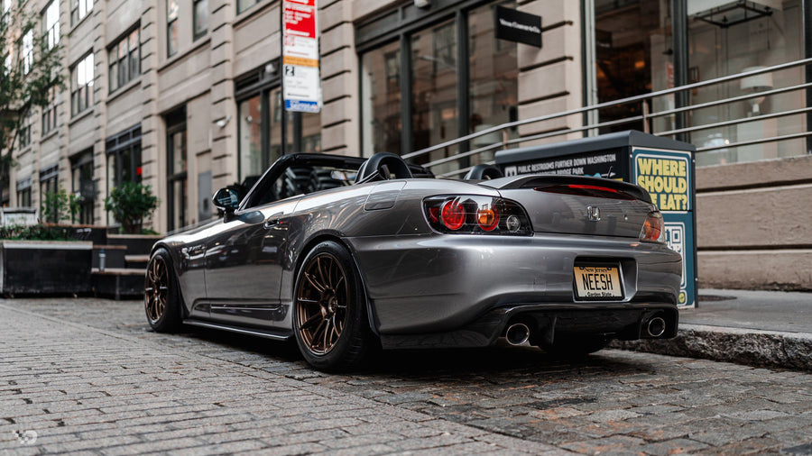 HONDA S2000 AP1/AP2 に APEX SM-10RS 17x9.5J ET51 Satin Bronze を装着