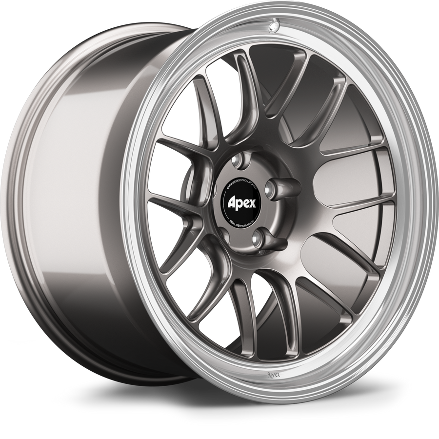 APEX ML-7RT 19x12" ET46 5x130mm | Porsche 911/Boxster/Cayman/Cayenne - マシンドリップ アンスラサイト