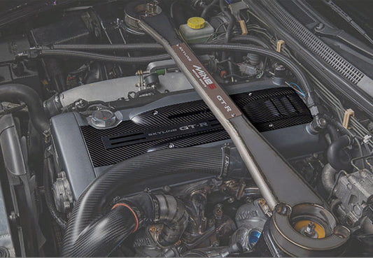 PROTOKRAFT – ベンテッドカーボンコイルカバー – Skyline GT-R RB26（R32 / R33 / R34）