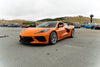 CHEVROLET コルベット C8（スティングレイ／Z51） に APEX SM-10RS F:18x10J ET42 / R:19x12J ET50 Brushed Clear を装着 2