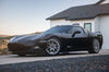 CHEVROLET コルベット C6 ナローボディ に APEX EC-7 F:18x10J ET58 / R:19x11J ET78 Race Silver を装着 2