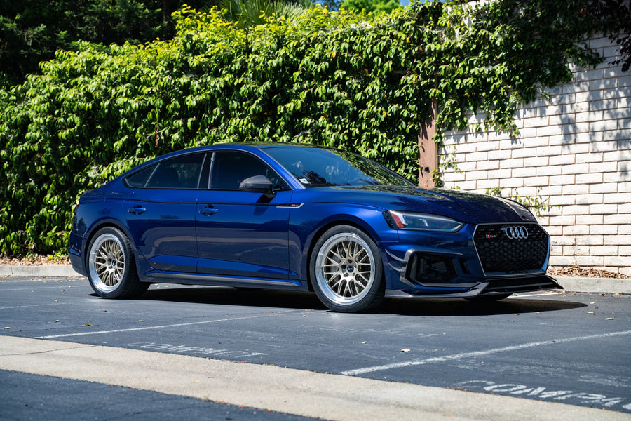 AUDI RS5 B9 スポーツバックに APEX ML-10RT 19x9.5J ET25 スクエアを装着