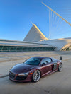 APEX VS-5RS 装着の AUDI R8 Gen1 フロントビュー