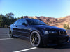 BMW M3 E46 に APEX EC-7 F:18x9.5J ET35 / R:18x9.5J ET22 を装着
