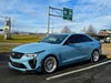 CADILLAC CT4-V ブラックウィング に APEX ML-10RT F:18x9J ET30 / R:18x10J ET42 Brushed Clear を装着 3