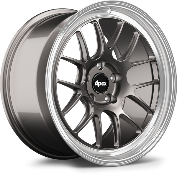 APEX ML-7RT 19x10.5" ET44 5x130mm | Porsche 911/Boxster/Cayman/Cayenne - マシンドリップ アンスラサイト
