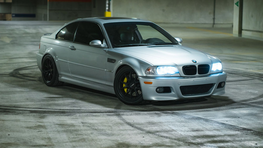 BMW M3 E46 FL-5 Satin Black 18x9.5" ET22 4本セット 1