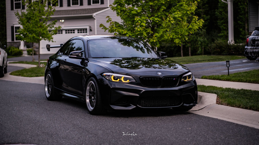 BMW M2 F87 に APEX ML-10RT 18x9.5J ET35 を装着