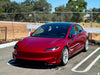 TESLA Model 3 APEX ML-10RT 19インチ Machined Lip Race Silver 装着例