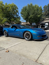 CHEVROLET コルベット C6 ワイドボディ に APEX ML-10RT F:18x11J ET38 / R:18x12.5J ET52 Machined Lip Anthracite を装着