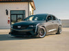 CADILLAC CT4-V ブラックウィング に APEX ML-10RT F:19x9.5J ET22 / R:19x10.5J ET45 Machined Lip Anthracite を装着 3