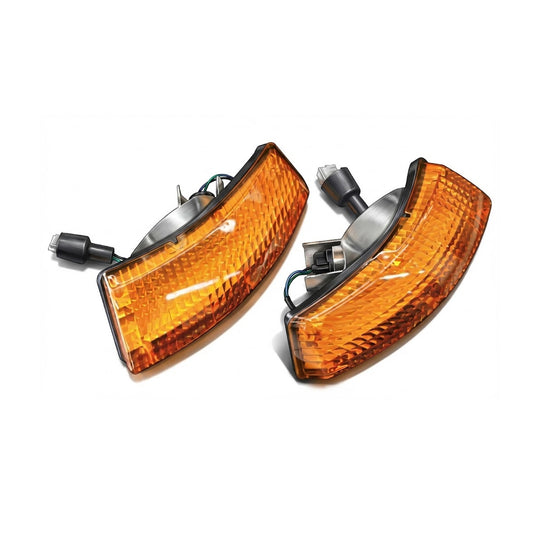 亀有エンジンワークス：S30前期フロントランプセット：オレンジ/クリア