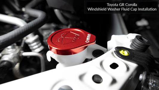 VERUS ENGINEERING(ヴェルスエンジニアリング)A0550A・TOYOTA GRカローラ対応ウォッシャー液リザーバーキャップ：全3色