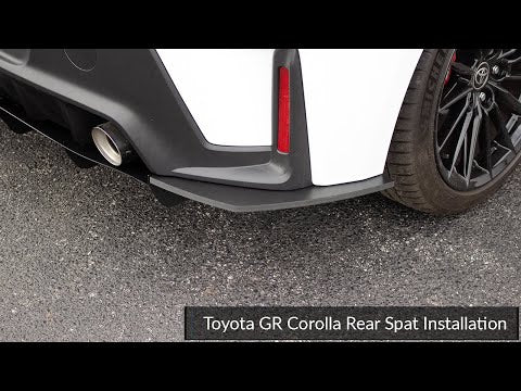VERUS ENGINEERING(ヴェルスエンジニアリング)A0515A：TOYOTA GRカローラ：ストリートリアスパッツキット