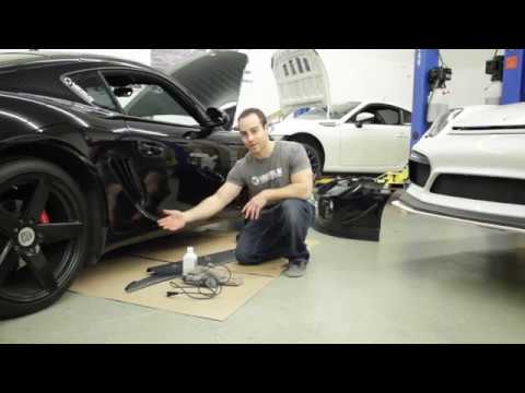 VERUS ENGINEERING(ヴェルスエンジニアリング)A0169A：PORSCHE ケイマン：987：サイドスプリッター