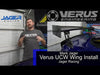 VERUS ENGINEERING(ヴェルスエンジニアリング)A0283A：Shelby GT350R：UCWリアウイングキット