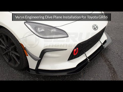 VERUS ENGINEERING(ヴェルスエンジニアリング)A0415A：ダイブプレーンキット（カナード）TOYOTA GR86