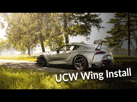 VERUS ENGINEERING(ヴェルスエンジニアリング)A0226A・TOYOTA GR SUPRA(A90/A91)対応UCWリアウイング