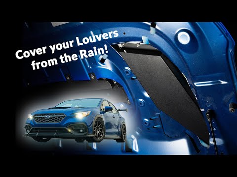 VERUS ENGINEERING(ヴェルスエンジニアリング)A0660A：SUBARU WRX（VBH)・ボンネットルーバーレインガード