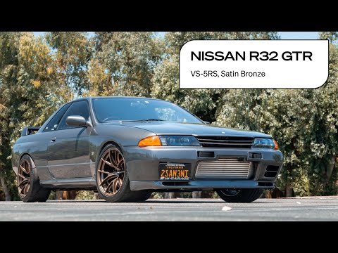 APEX VS-5RS：4本セット 18x10.5J+15 5x114.3mm 66.1mm NISSAN/スカイラインGT-R BNR32 全4色