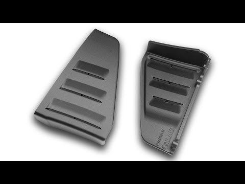 VERUS ENGINEERING(ヴェルスエンジニアリング)A0699A：シボレー・コルベットスティングレー（C8)：フロントスプリッターエンドプレート