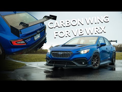 VERUS ENGINEERING(ヴェルスエンジニアリング)A0551A・SUBARU WRX(VB)対応UCWリアウイング