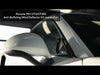 VERUS ENGINEERING(ヴェルスエンジニアリング)A0240A：アンチバッフェッティングウインドウデフレクター：ポルシェ：991.1/991.2 GT3 and GT3RS
