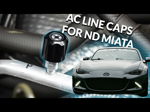 VERUS ENGINEERING(ヴェルスエンジニアリング)A0653A：エアコンラインキャップセット：NDロードスター：全3色