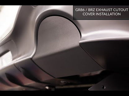 VERUS ENGINEERING(ヴェルスエンジニアリング)A0498A：エキゾーストカットアウトカバー：TOYOTA GR86(ZN8)/SUBARU BRZ(ZD8)